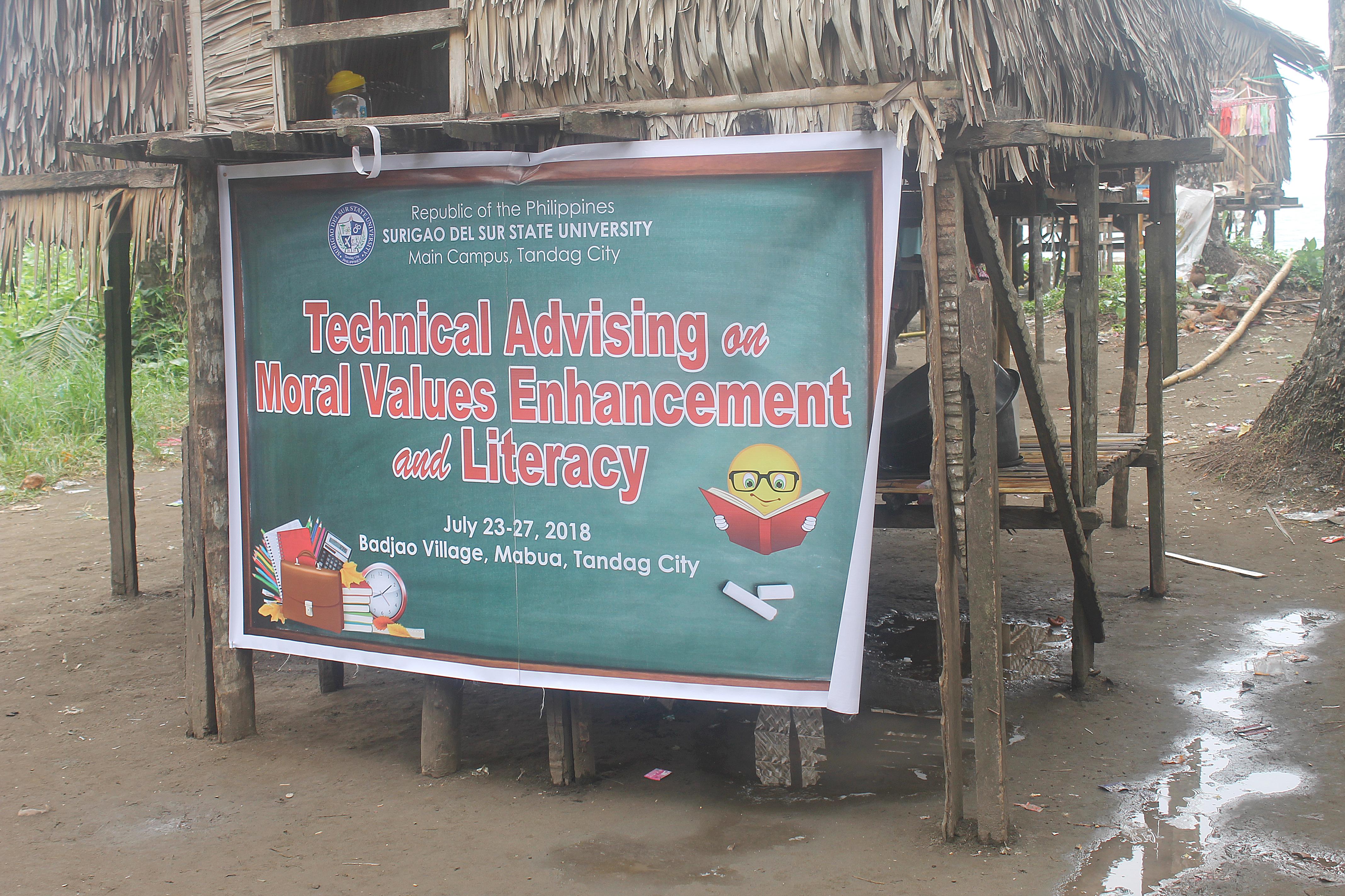 Technical Advising on Moral Values Enhancement and Literacy