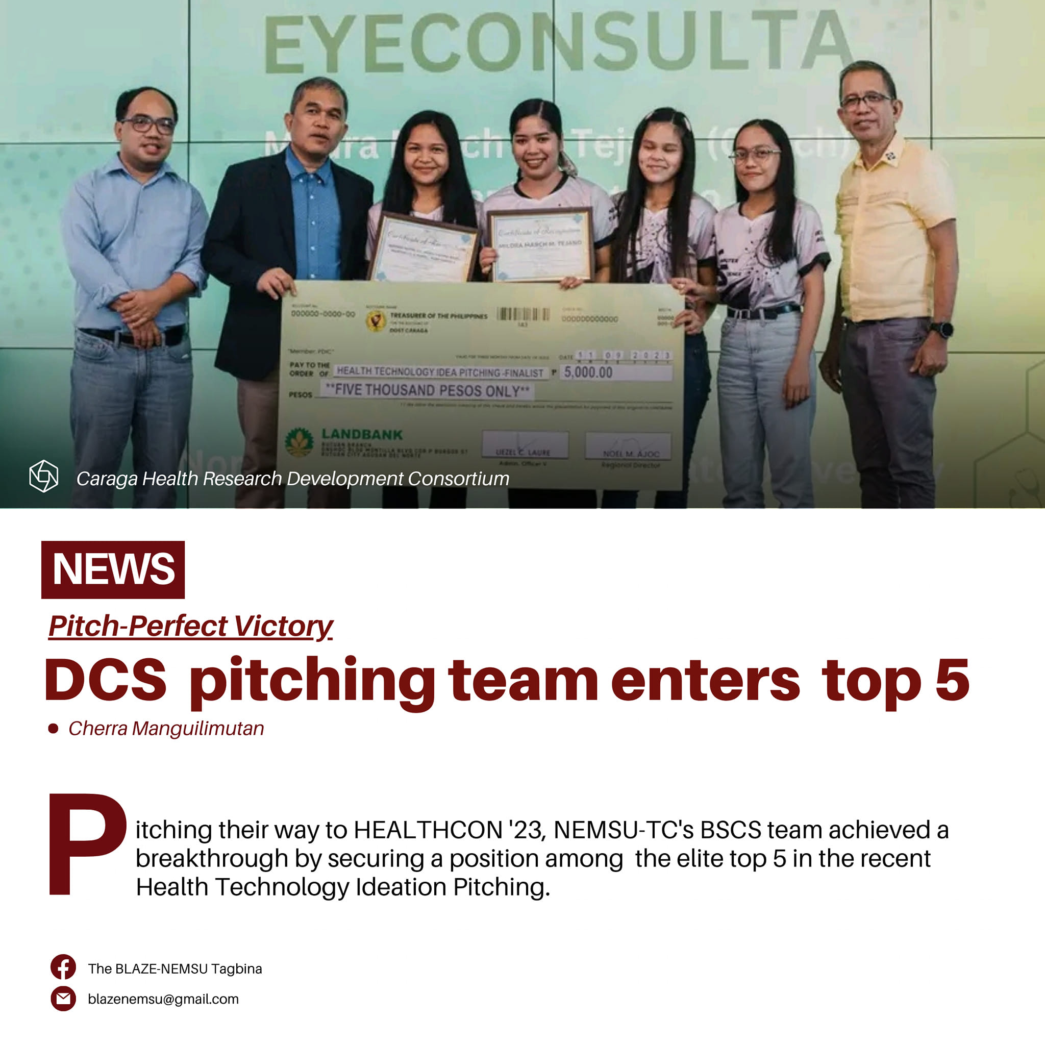 𝗡𝗘𝗪𝗦: 𝖯𝗂𝗍𝖼𝗁-𝖯𝖾𝗋𝖿𝖾𝖼𝗍 𝖵𝗂𝖼𝗍𝗈𝗋𝗒
DCS pitching team enters top 5